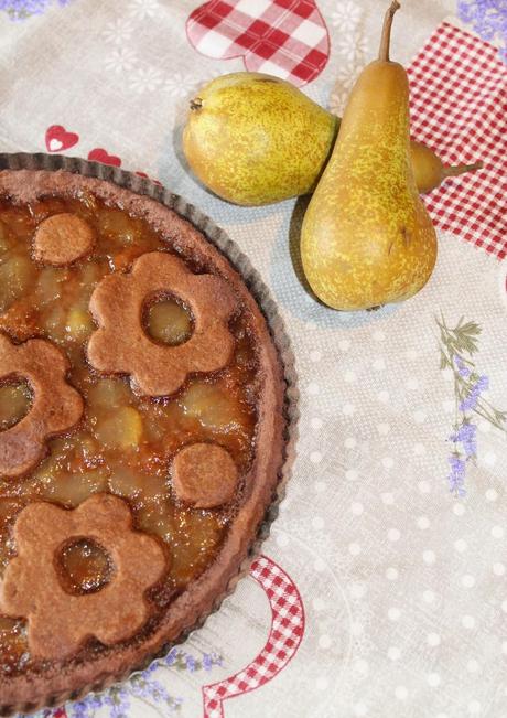 Crostata Cioccolato e Pere