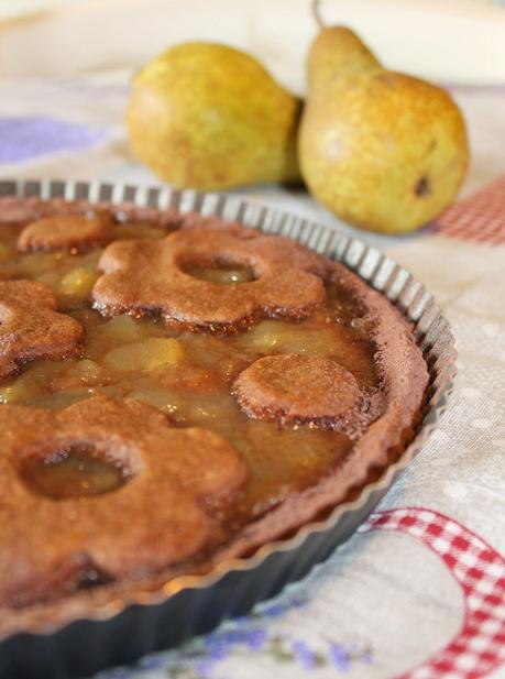 Crostata Cioccolato e Pere