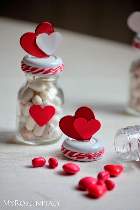 Handmade Valentine: segnaposto per San Valentino