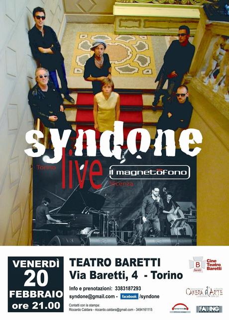 Chi va con lo Zoppo... non perde il nuovo concerto dei Syndone a Torino!