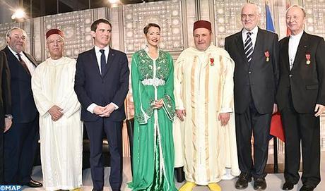 Francia: Princesse Lalla Meryem consegna  Wissam Reali ai rappresentanti di tre religioni monoteiste in Francia