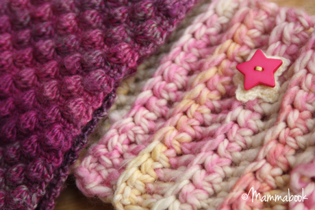Mamma, mi fai una sciarpa? (Due pattern semplici di sicuro successo) – Two easy crocheted patterns for infinity scarfs