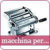 macchina per la pasta con rullo per tagliatelle (facoltativo)