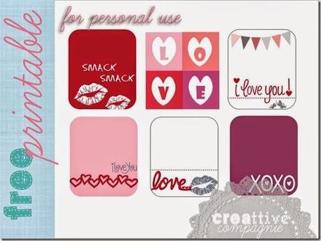 creattive compagnie - biglietti - etichette san valentino - gratis