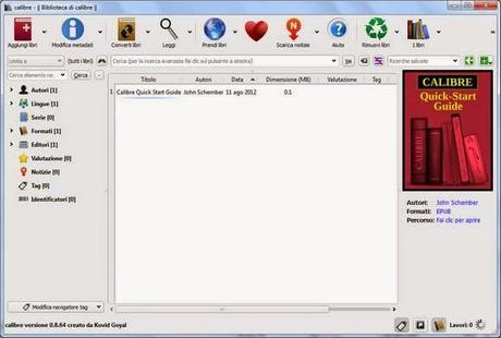 Calibre, come gestire eBook Libri digitali
