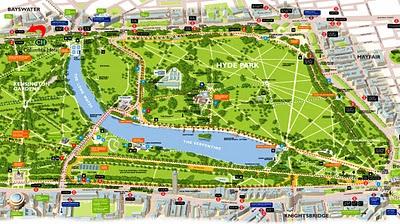LONDRA  zone istituzionali parchi & monumenti