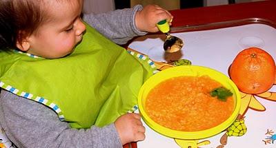 Le vostre ricette: Baby risotto di zucca al profumo di arancia di Francesca