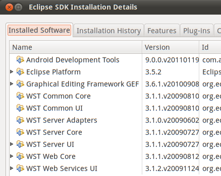 HelloWorld su Android 2.3.1 SDK con Eclipse 35 Galileo