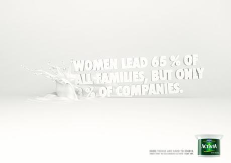 Activia scares the hell out of ladies.Activia, ridacci Al...
