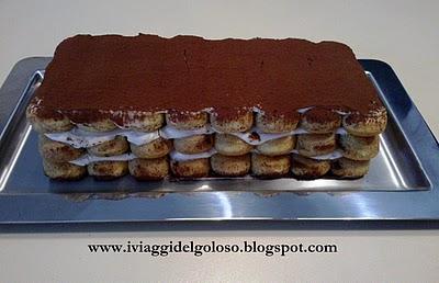 TIRAMISU' AL MASCARPONE  CON MARSALA