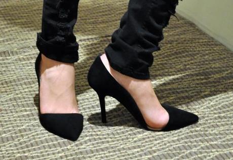 Zara black heels.