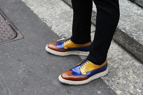 Shoes man: Pitti and Milan man fashion week.