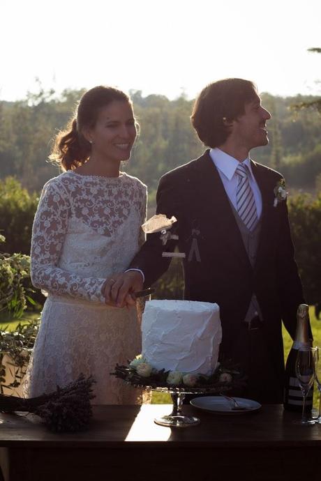 wedding cake topper:       il matrimonio bucolico di  Marta e Stefano