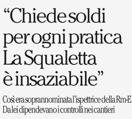 Operazione Vitruvio vista attraverso i titoli dei giornali di questi giorni. Per ora siamo solo alle concessioni edilizie, pensate quando arriveranno al resto... Operazione Vitruvio vista attraverso i titoli dei giornali di questi giorni. Per ora siamo solo alle concessioni edilizie, pensate quando arriveranno al resto...