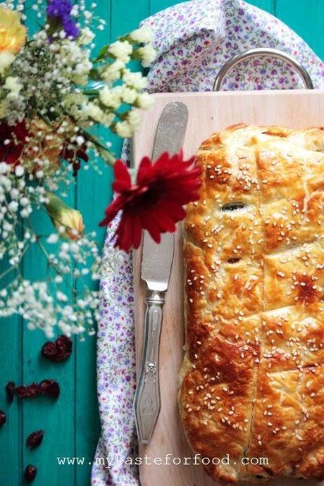 Strudel di bietole e frutti rossi, aspettando la neve