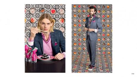 Etro Primavera Estate 2015 Menswear Look Book 014 800x452 Etro Offre Mens colorati Abiti & Sneaker Combo per la primavera 2015