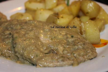 Secondi: Scaloppine ai carciofi Secondi: Scaloppine ai carciofi