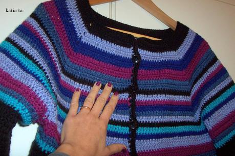 tutorial giacca top down a crochet