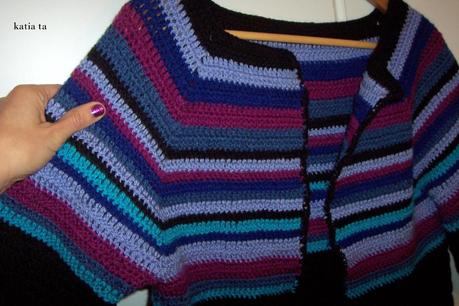 tutorial giacca top down a crochet