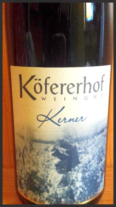 Südtirol Brixner Eisacktaler Doc Kerner della Valle Isarco 2013 - Tenuta Koefererhof