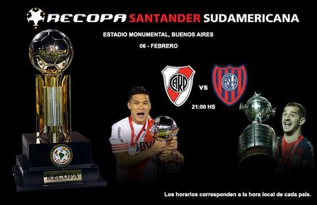 Recopa Sudamericana, primo round: River Plate-San Lorenzo