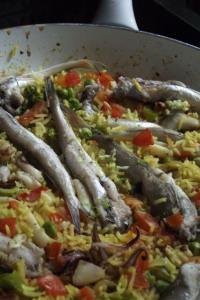 paella di pesce