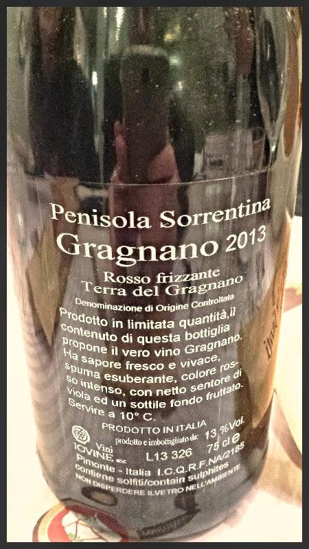 Penisola Sorrentina Gragnano Doc 2013 rosso frizzante Terra del Gragnano - Vini Iovine