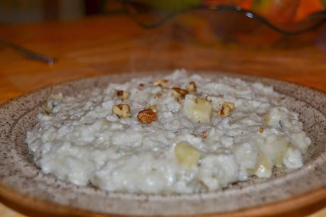 Risotto pere e gorgonzola