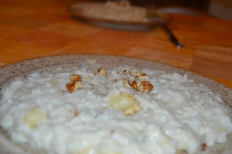 Risotto pere e gorgonzola