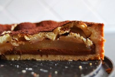 CROSTATA PERE E CIOCCOLATO