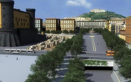 La fermata della metro di Piazza Municipio apre ad Aprile La fermata della metro di Piazza Municipio apre ad Aprile