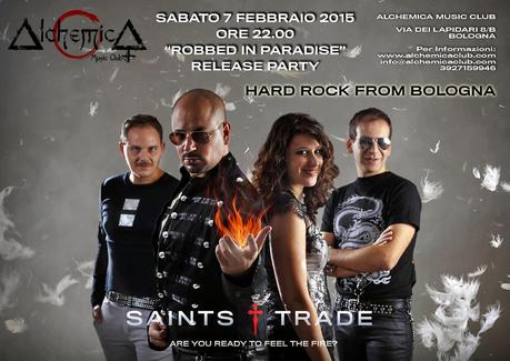 Saints Trade, trailer e release party