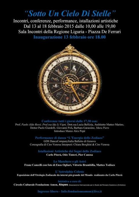 “Sotto un Cielo di Stelle” conferenze, incontri esposizioni