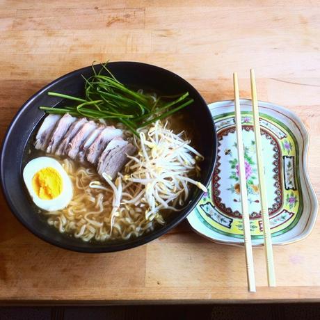 Ramen di manzo e miso