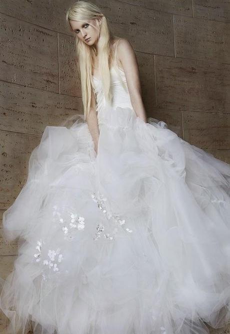 La rivincita del tulle: Vera Wang.