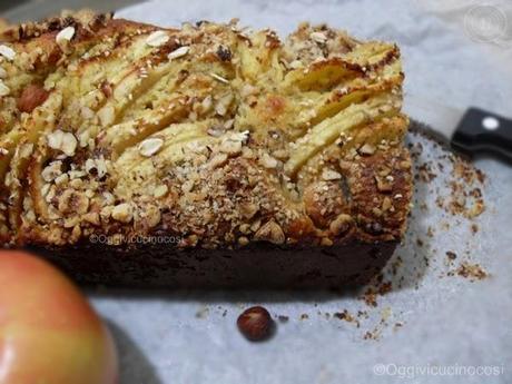 Torta di mele, nocciole e avena - Re-Cake 2.0 #01