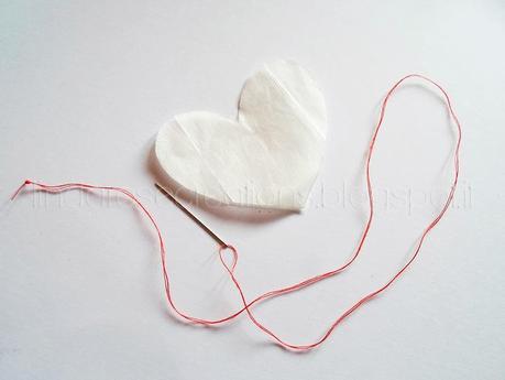 Bustina del Tè a Forma di Cuore Bustina del Tè a Forma di Cuore