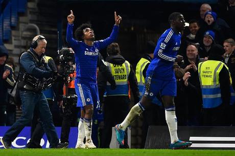 Chelsea – Everton 1-0: Un gol di Willian all’ultimo permette ai Blues di mantenere il distacco dal City