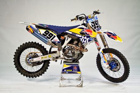 Husqvarna FC 450 Team Red Bull IceOne Husqvarna Factory Racing MXGP 2015