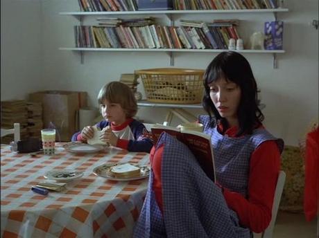 Shining - Danny Lloyd e Shelley Duvall