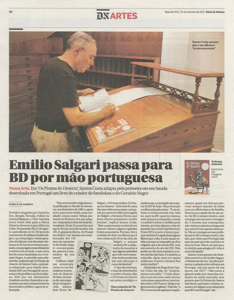 INTERVISTA CON SANTOS COSTA. - Disegnatore di Fumetti in Portogallo.