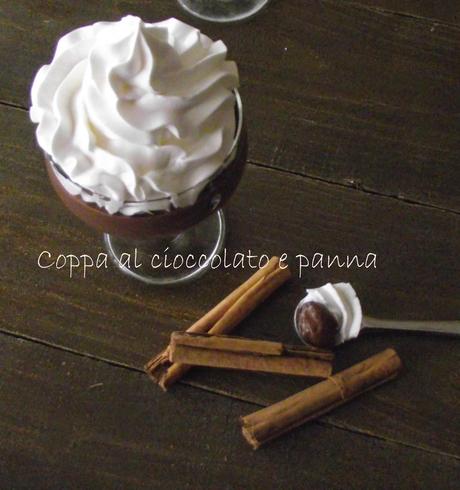 La coppa al cioccolato e panna,la versione definitiva