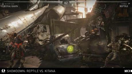 Mortal Kombat X - Gameplay con tutte le varianti di Reptile