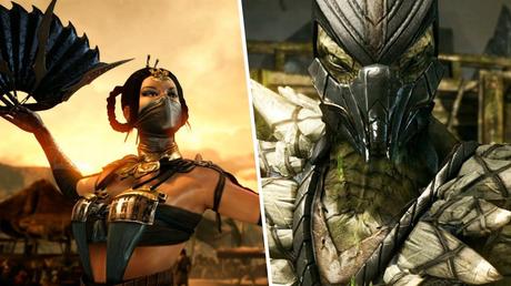 Mortal Kombat X - Gameplay Kitana Vs. Reptile