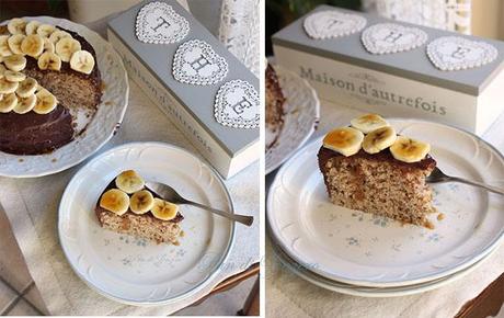 banana chocolate cake