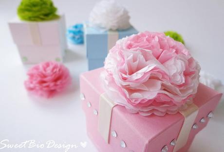 Tutorial: Scatoline Battesimo Bimbo/Bimba - Baptism favor boxes boy/girl