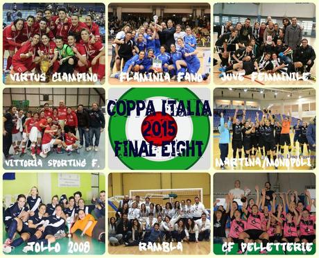 Coppa Italia fase Regionale calcio a 5 femminile: le qualificate alle f8