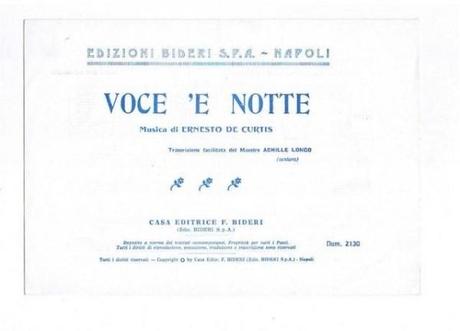 voce e notte