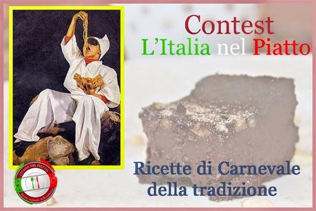 Dita degli apostoli o Cannelloni dolci di Carnevale.