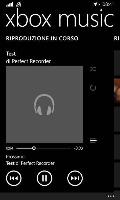 Perfect Recorder: registrare audio con Windows Phone e salvarlo su PC Perfect Recorder